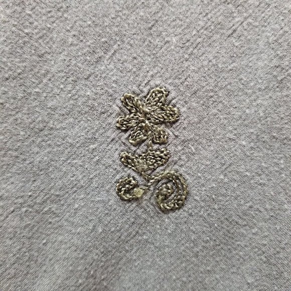 Geeta top Free Size dip dye ombre embroidered boho hippie crochet trim vintage? - Picture 8 of 15